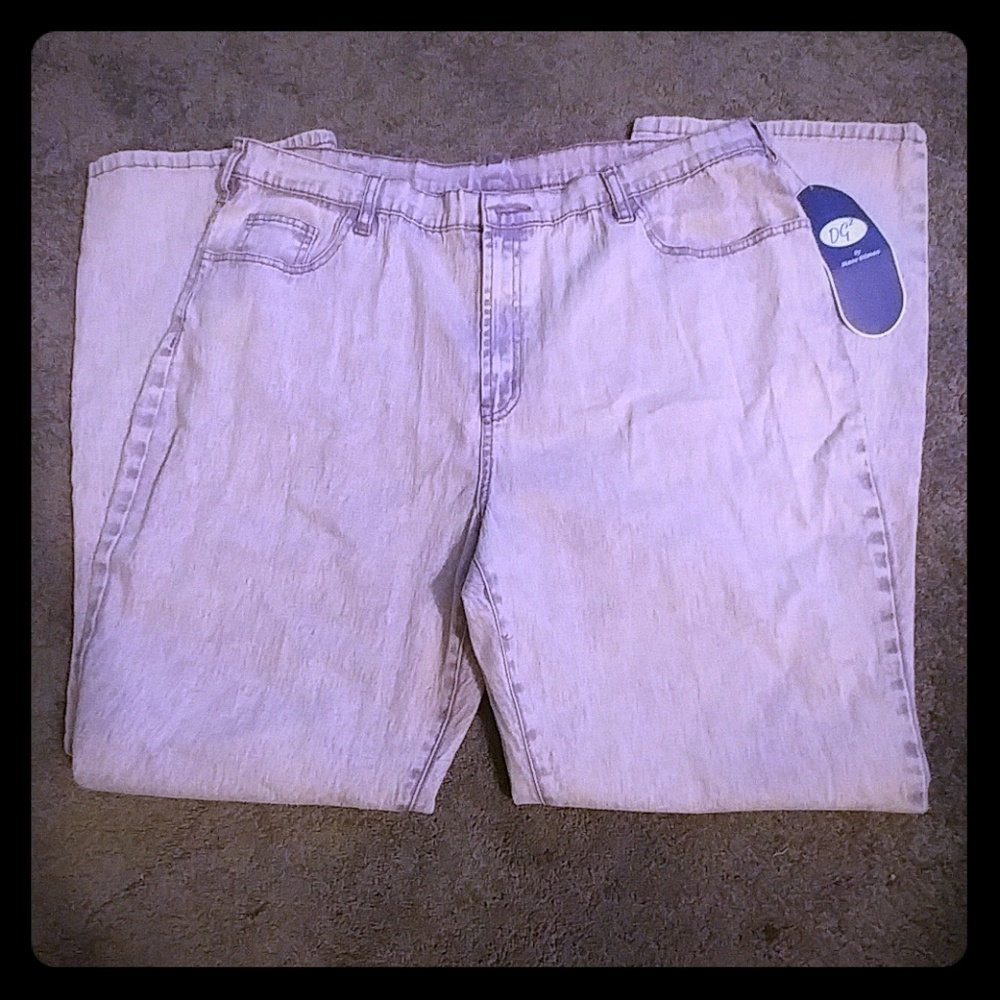 NWT DG2 Women's Tall Plus Size Stretch Jeans